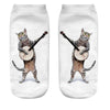 Cat & Music Instrument Socks