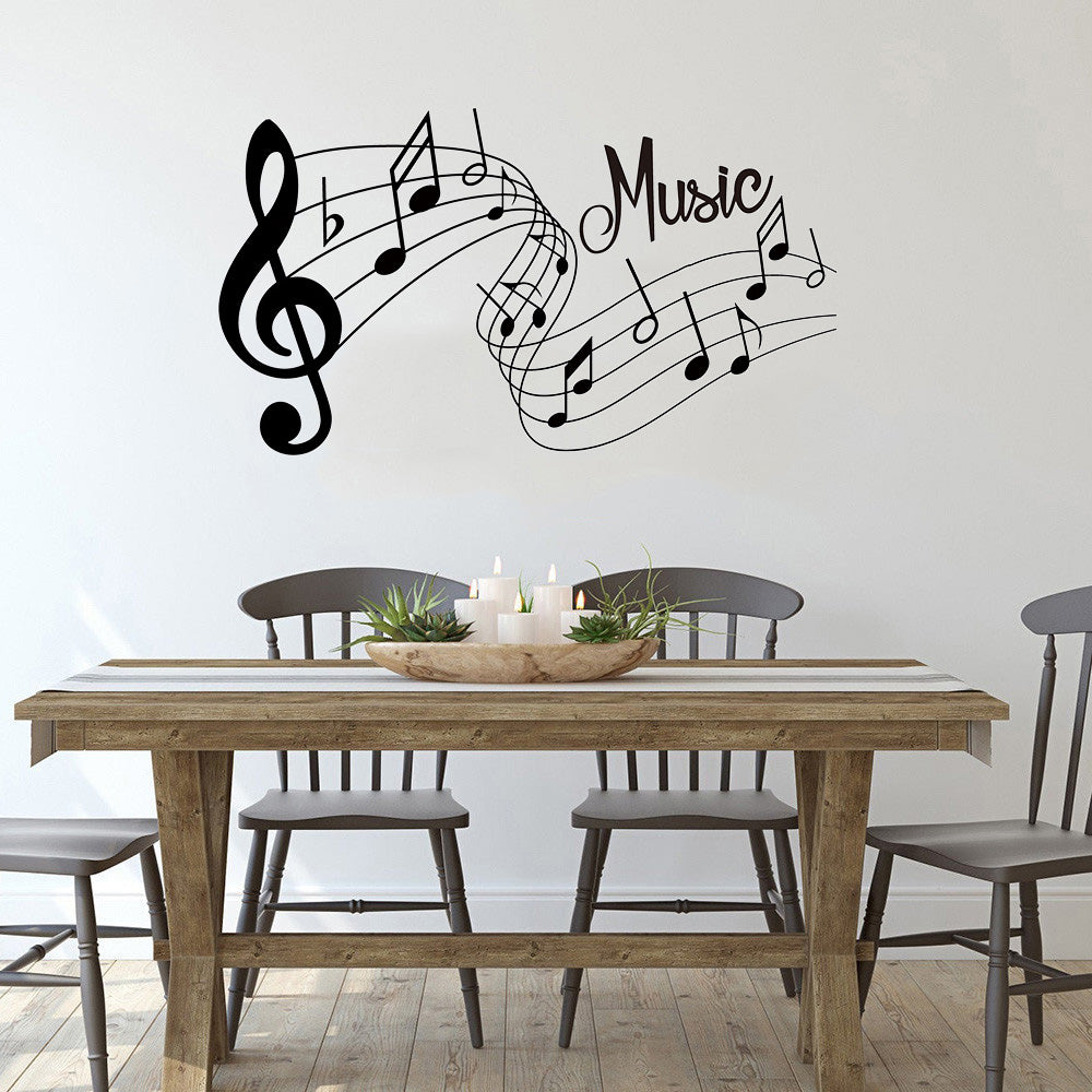 Music Melody Wall Sticker
