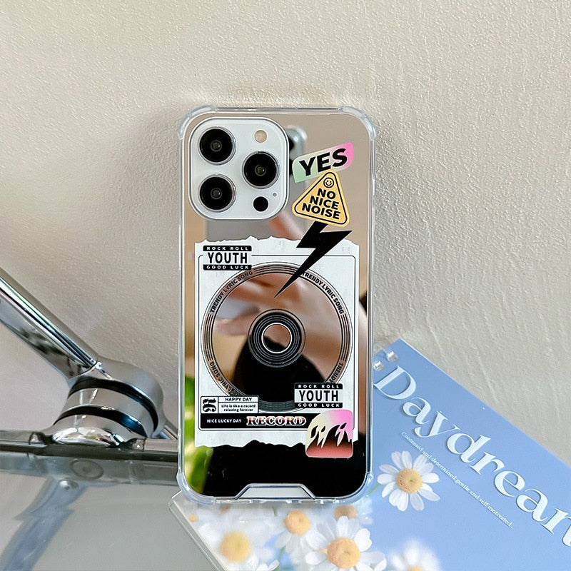 Music CD Mirror iPhone Case
