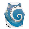 Piano Music Note Tank Top