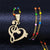 Music Note Heart 7 Colors Necklace