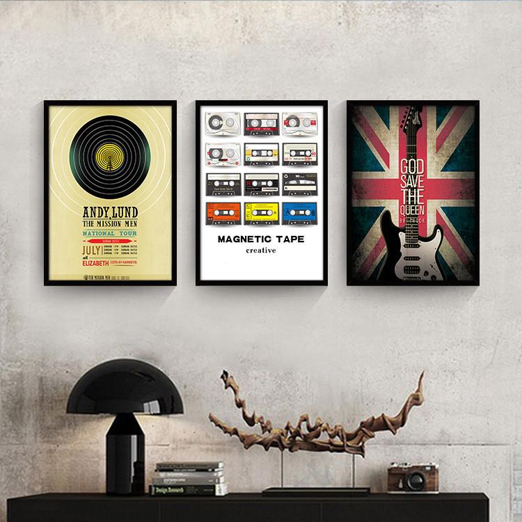 Music Canvas Wall Decor (NO FRAME) - Artistic Pod