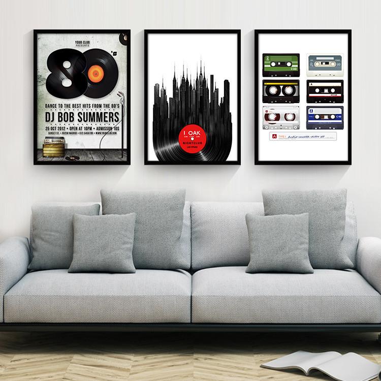Music Canvas Wall Decor (NO FRAME) - Artistic Pod