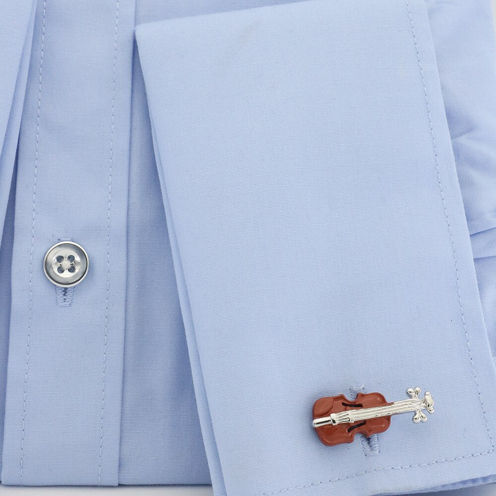 Violin Musical Instrument Cufflinks
