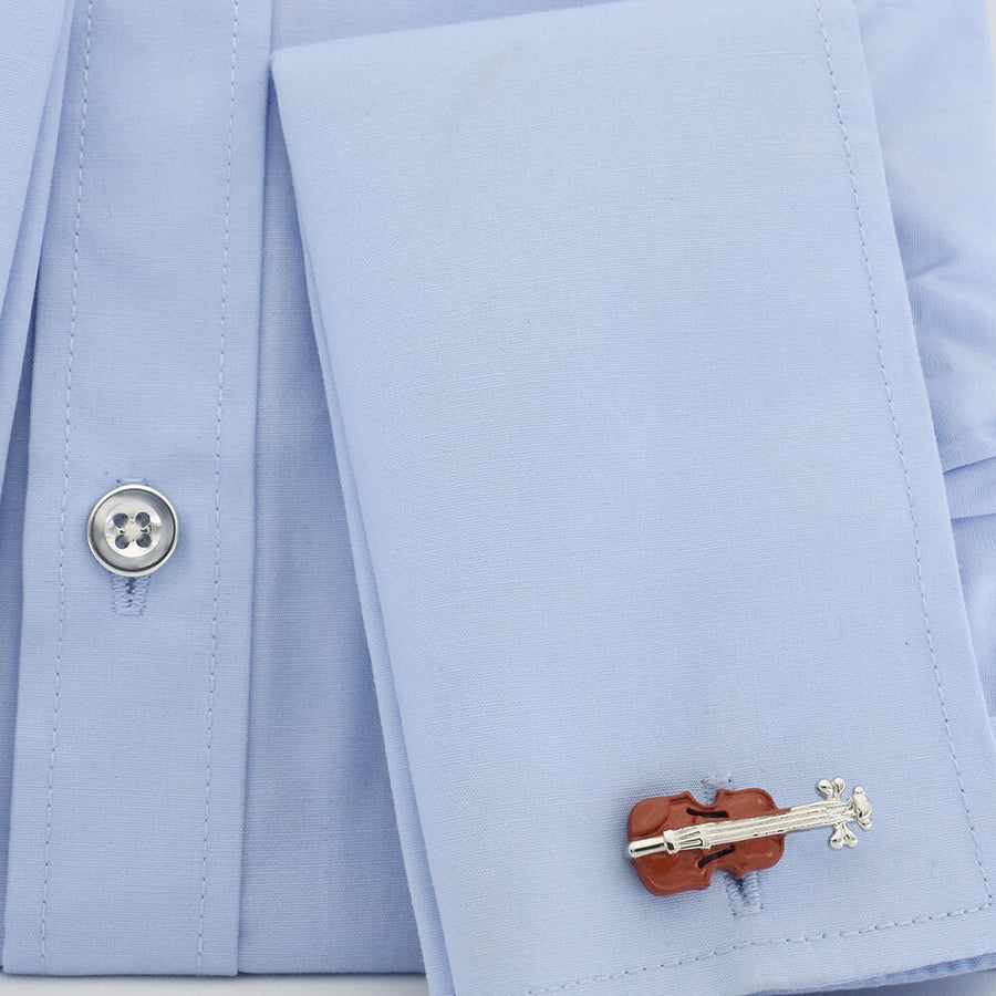 Violin Musical Instrument Cufflinks