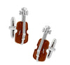 Violin Musical Instrument Cufflinks