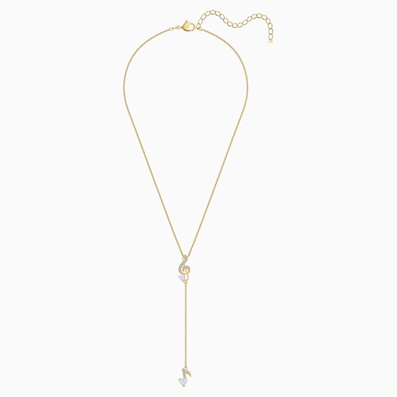 Y-Shaped Music Notes Necklace