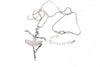 Silver Plated Ballerina Necklace