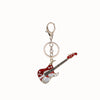 Sparkling Guitar Keychain