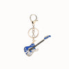 Sparkling Guitar Keychain