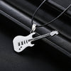 Free - Stainless Steel Guitar Necklace