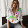 Trendy Music Note Shirt