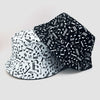 Reversible Music Notes Bucket Hat