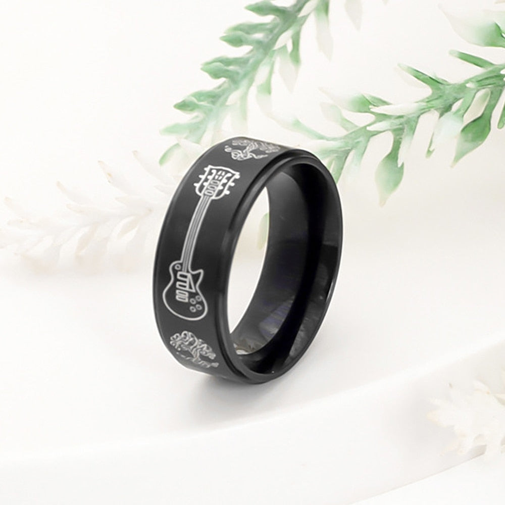 Unique Guitar Tree of Life Ring