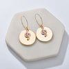 Free - Music Note Round Earrings