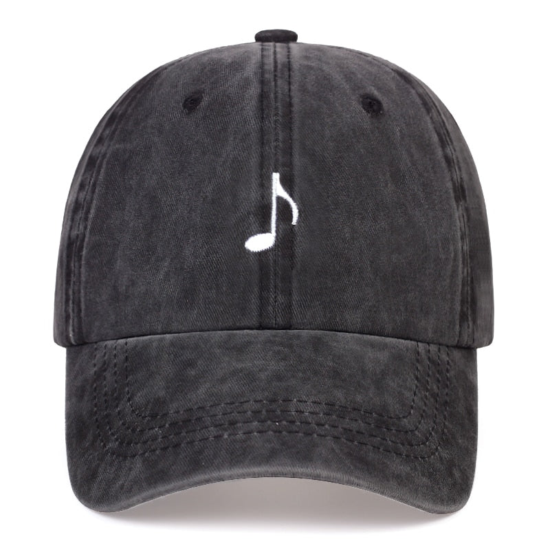 Vintage Eighth Notes Cap