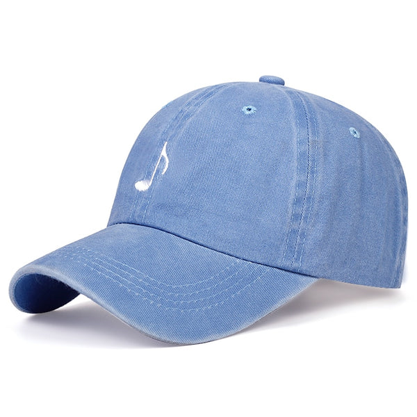 Vintage Eighth Notes Cap - Artistic Pod