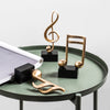 Golden Music Notes Ornament
