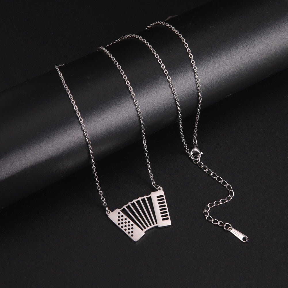 Accordion Mini Necklace