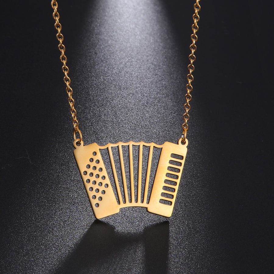 Accordion Mini Necklace