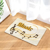 Vintage Music Notes Doormat