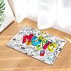 Vintage Music Notes Doormat - Artistic Pod