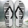 Awesome Piano Keys Flip Flops