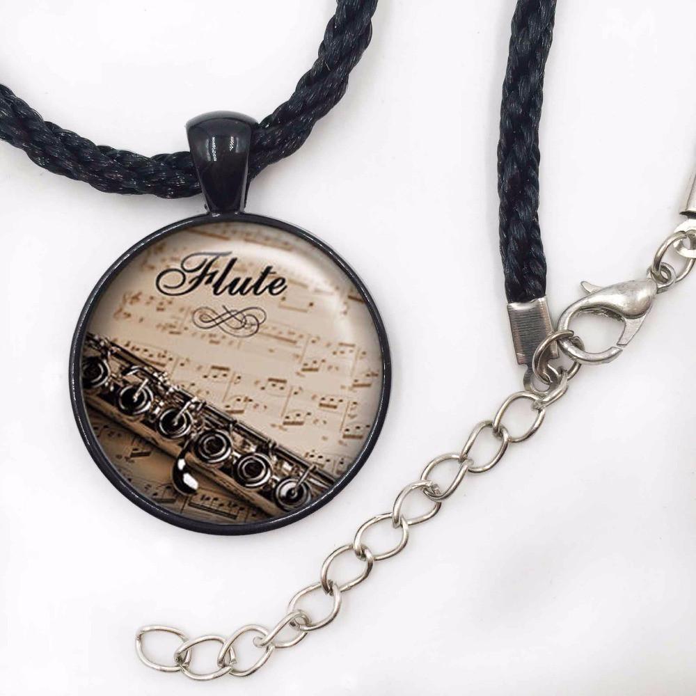 Flute Necklace, Keychain, Ring, Earrings, Cufflink & Brooch