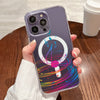 Rainbow Music Magnetic iPhone Case