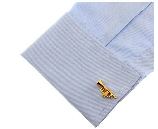 Music Horn Cufflinks