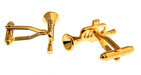 Music Horn Cufflinks