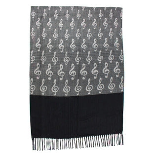 Music Notes Colorful Scarf