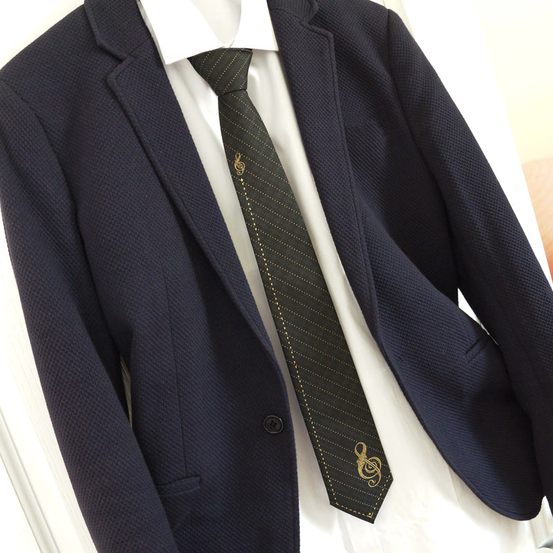Fashionable Music Notes Necktie - { shop_name }} - Review
