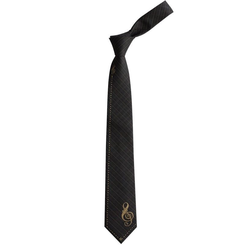Fashionable Music Notes Necktie - { shop_name }} - Review