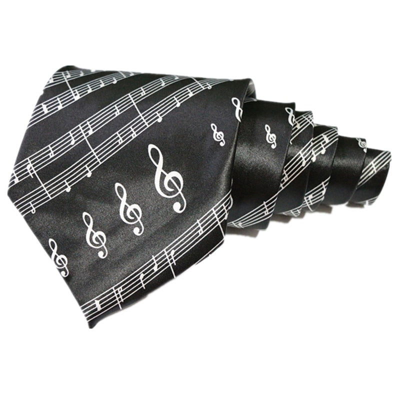 Music Treble Clef Necktie