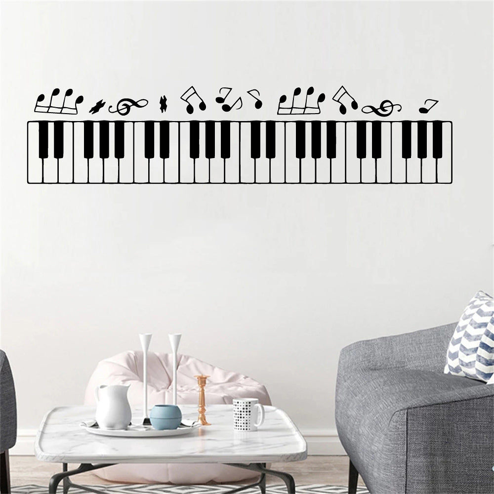 Piano Decorative Sticker