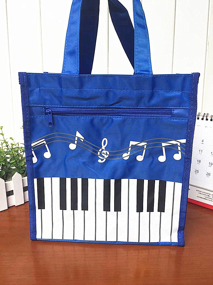Piano Music Note Shopping Bag