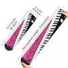 Pink Piano Keys Socks