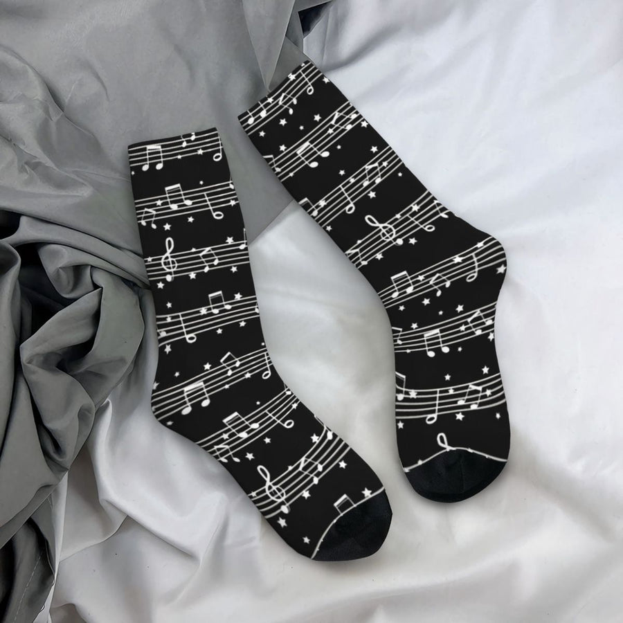 Music Scores Socks