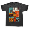 Funny Jazz Music Band T-shirt