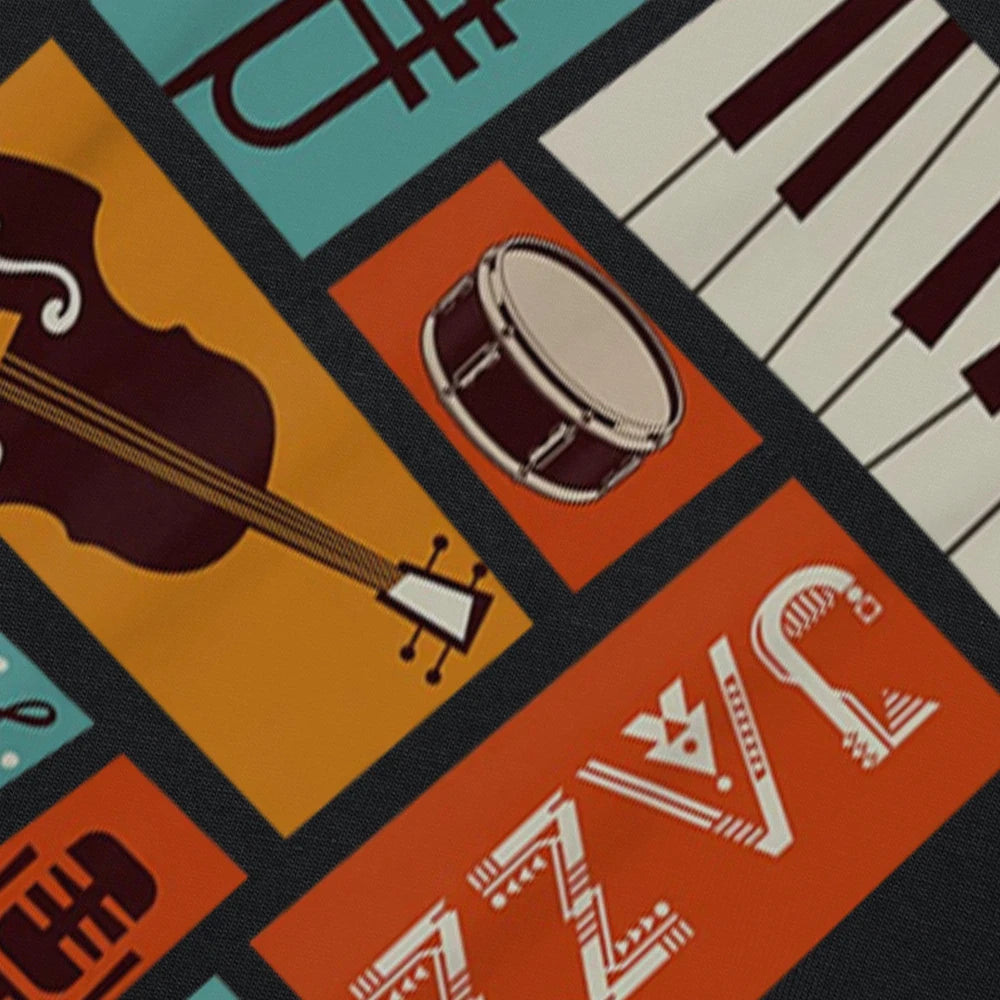 Funny Jazz Music Band T-shirt