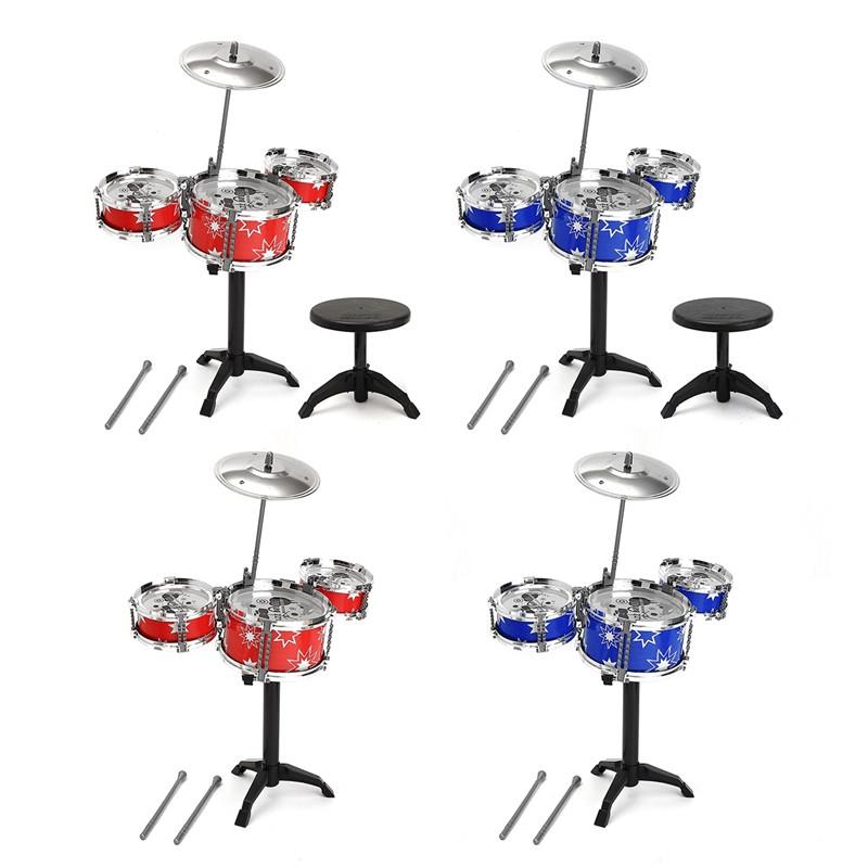 Toys Jazz Drum Rock Set with Chair - Artistic Pod