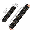 Clarinet & Music Notes Crew Socks