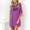 Women Summer Music Notes Dress