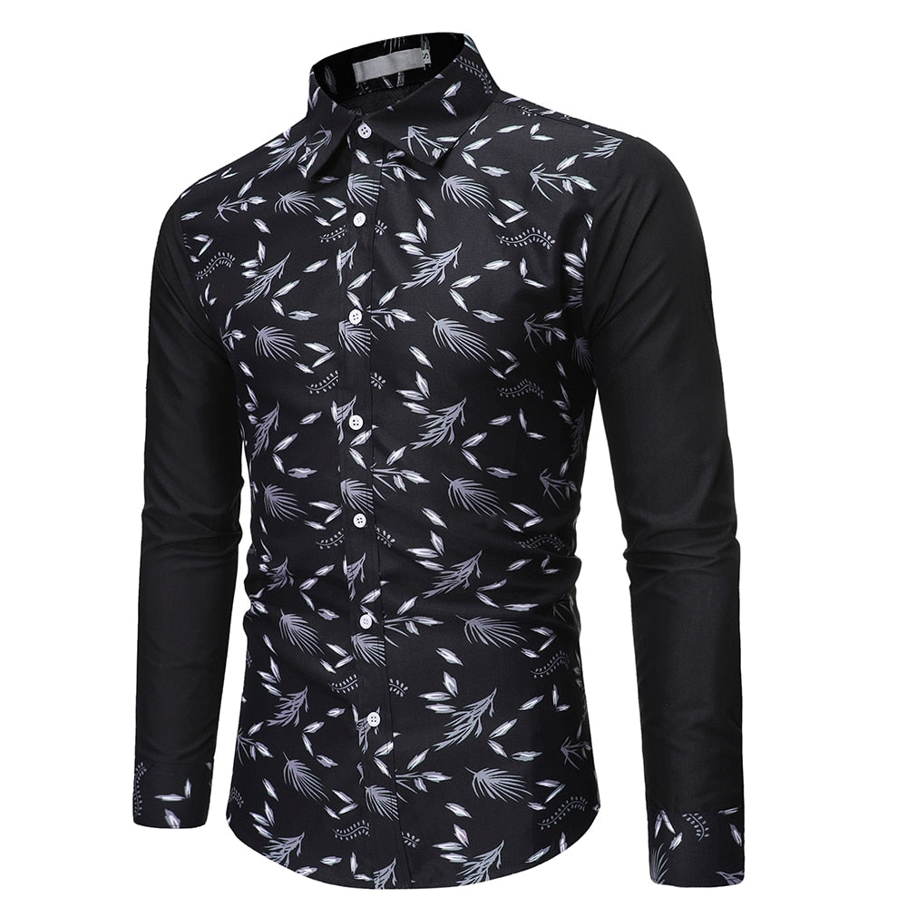 Music & Art Black Men's Shirt