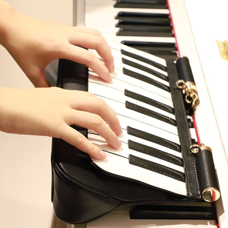 Piano Key Portable Tote Bag - Artistic Pod