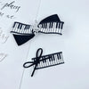 Cute Piano Violin Music Hair Clip