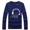 Music Rock Headset Long Sleeve T-Shirt