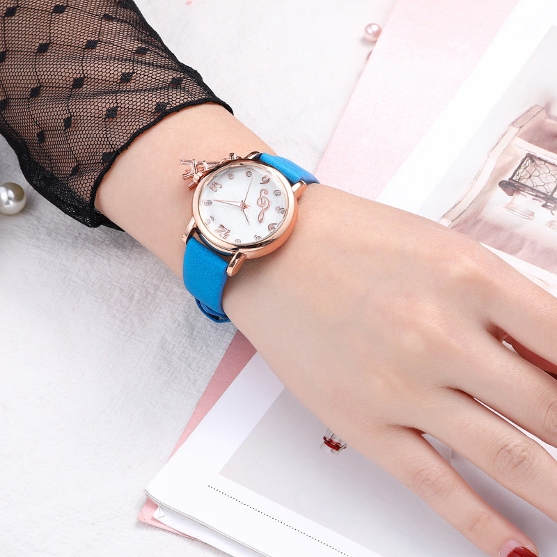 Treble Clef Music Lady Watch