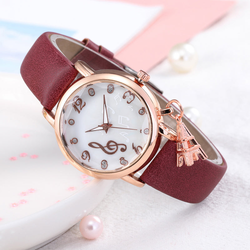 Treble Clef Music Lady Watch